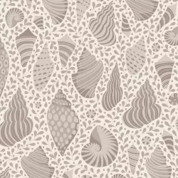 Cotton Beach by Tilda - Beach Shells Grey