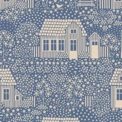 Hometown by Tilda - My Neighborhood Blue - 1 Cut FQ