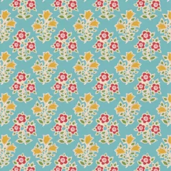 Jubilee by Tilda - Farm Flowers Teal