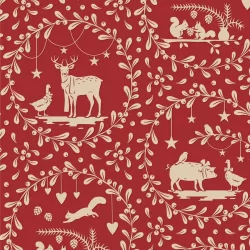 Merry Little Christmas by Tilda - *Red Fat Quarter Bundle*