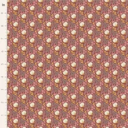 Sanctuary by Tilda - Cottonfield Maroon