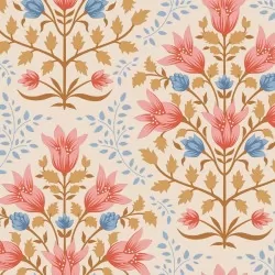 Windy Days by Tilda - Breeze Coral - 1 Cut FQ