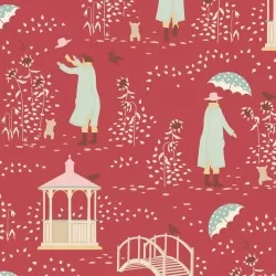 Windy Days by Tilda - Windy Walk Red