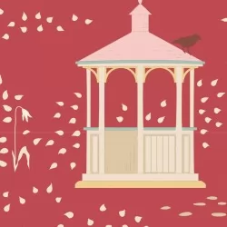 Windy Days by Tilda - Windy Walk Red