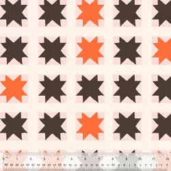 Country Mouse by Heather Ross - Quilt Top Pale Blush