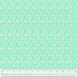 Country Mouse by Heather Ross - Fresh Calico Aqua