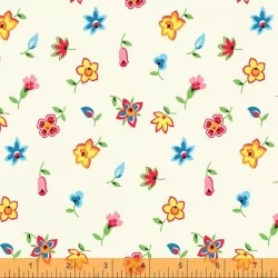 Five And Ten - Floral Toss Ivory