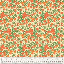 Forestburgh by Heather Ross - Apples Peach