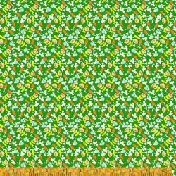 Lucky Rabbit - Calico Green