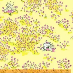 Lucky Rabbit - Fairy House Yellow