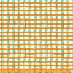 Lucky Rabbit - Painted Plaid Orange