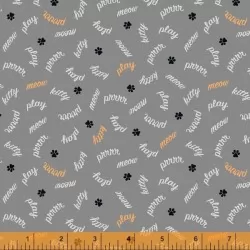 Mod Cat - Play Words Grey