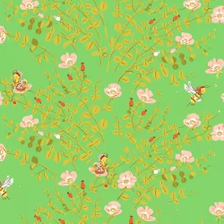 Studio Edit by Heather Ross - Nanny Bee Green