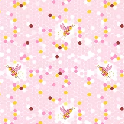 Studio Edit by Heather Ross - Hex Bee Pink