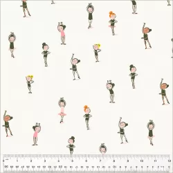 Studio Edit by Heather Ross - Ballerinas Cream