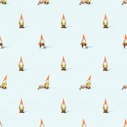 Studio Edit by Heather Ross - Gnomes Blue