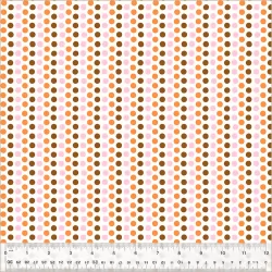 Studio Edit by Heather Ross - Dots Pink And Orange