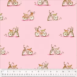 Studio Edit by Heather Ross - Dream Bike Pink