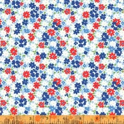 Sugarcube - Bundle of 4 Blue FQs