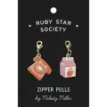Ruby Star Society - Zipper Pulls, Socks, Tins etc.