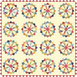 American Jane - Pop A Wheelie Quilt Pattern