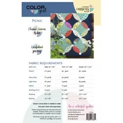 Color Girl - Picnic Quilt Pattern