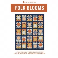 Pen + Paper Patterns - Folk Blooms Quilt Pattern