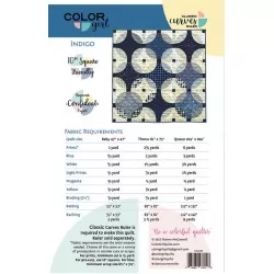 Color Girl - Indigo Quilt Pattern