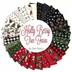 Holly Berry Tree Farm - Charm Pack Holly Berry Tree Farm - Charm Pack