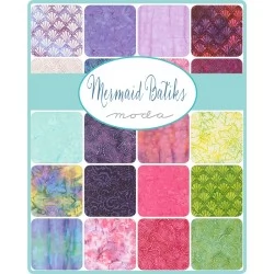 Mermaid Batiks - *Complete Fat Quarter Bundle - 26 FQs with 2 Free* - PRE-ORDER DUE MAY