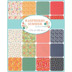 Raspberry Summer - *Complete Fat Eighth Bundle - 34 FEs with 3 Free*