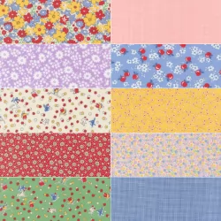 30's Playtime 2025 - *Bundle of 10 Fat Quarters with 1 Free (1)*