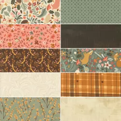Acorn Hollow - Bundle of 10 Fat Quarters - 1 Free (1)