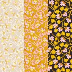 Ruby Star Society - Bird Is The Word by Kimberly Kight - Pansy Fat Quarter Bundle - 3 FQs