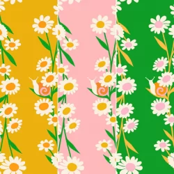 Ruby Star Society - Carousel - Daisy Chain Fat Quarter Bundle - 3 FQs