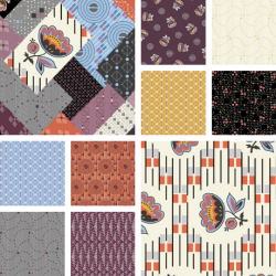 Coco Chic - *Bundle of 10 Fat Quarters* 1 Fat Quarter Free