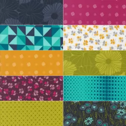 Color Crush - *Fat Quarter Bundle - 10 FQs with 1 Free* - PRE-ORDER DUE MAY