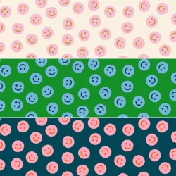 Ruby Star Society - Egg And Friends - Smiley Fat Quarter Bundle