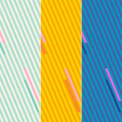 Ruby Star Society - Eye Candy - Eye Stripe Fat Quarter Bundle - 3 FQs