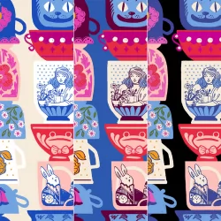 Ruby Star Society - Hello Alice - Tea Party Fat Quarter Bundle