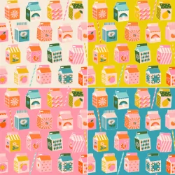 Ruby Star Society - Juicy - Juicy Fat Quarter Bundle - 4 FQs