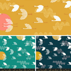 Ruby Star Society - Koi Pond - Cranes FQ Bundle