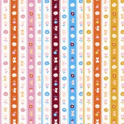 Ruby Star Society - Lil - Ribbon Stripe Fat Quarter Bundle - 3 FQs