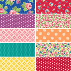 Love Lily - Fat Quarter Bundle - Bundle of 10 FQs with 1 FQ Free (2)