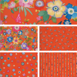 Lulu - Fat Quarter Bundle - Clementine
