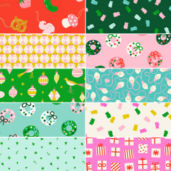 Ruby Star Society - Merry Happy - *Bundle of 10 Fat Quarters With 1 Free (1)* - PRE-ORDER DUE JUNE