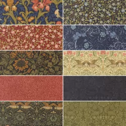 Morris Muse - *Fat Quarter Bundle - 10 FQs with 1 Free (2)* - PRE-ORDER DUE APRIL