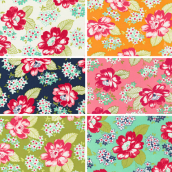One Fine Day - Sunnyside Fat Quarter Bundle - 6 FQs