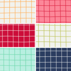 One Fine Day - Windowpane Fat Quarter Bundle - 6 FQs