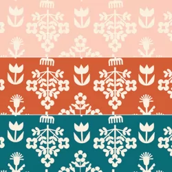 Ruby Star Society - Paper Cuts 2 - Fresh Cut Flowers Fat Quarter Bundle